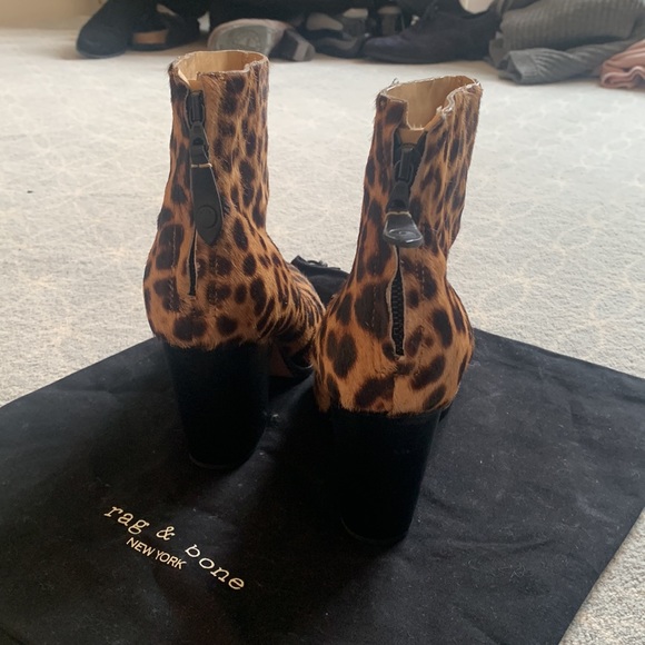 Rag and Bone Cheetah Print Boots - Picture 2 of 4